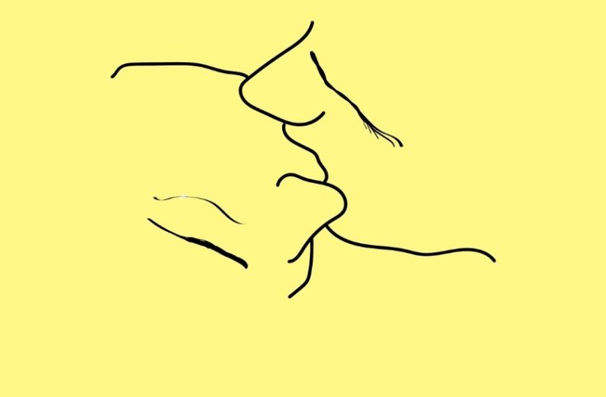 El dualismo alma-cuerpo se disuelve en el beso. En el beso las almas se rozan. Pensar el beso no es asunto baladí, sino un punto central de nuestra antropología. Ilustración de BiancaVanDijk Pixabay (CC0).